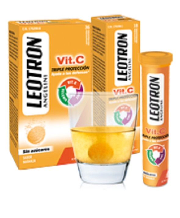 LEOTRON VITAMINA C 36 COMPRIMIDOS EFERVESCENTES + 18 GRATIS