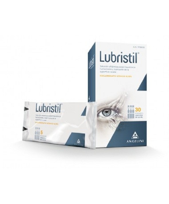 LUBRISTIL SOLUCION OFTALMICA 20 MONODOSIS