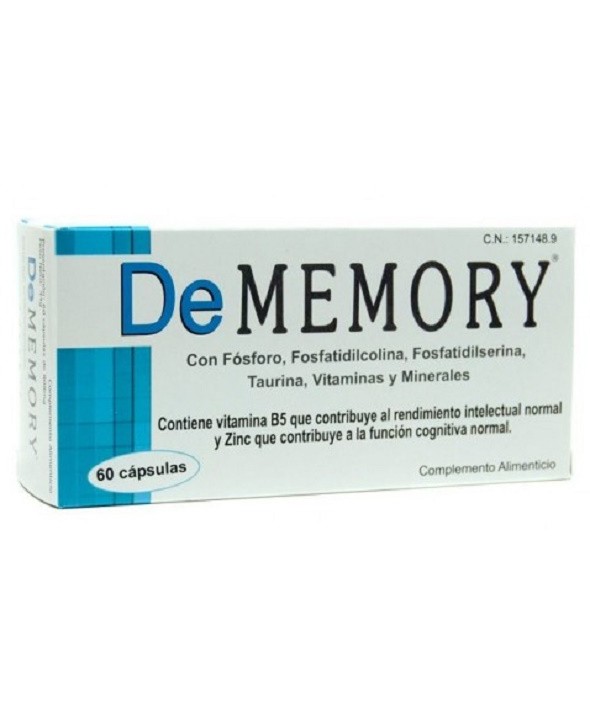 DE MEMORY 60 CAPSULAS