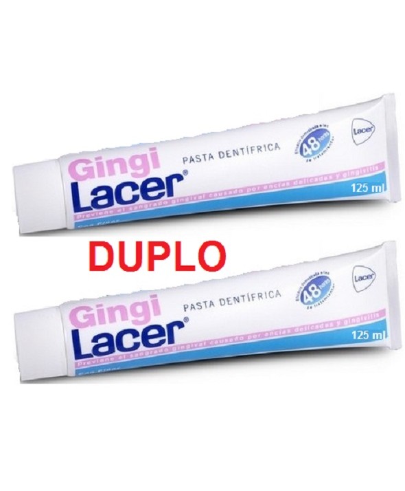 GINGILACER DUPLO PASTA 2X  125ML GINGILACER DUPLO PASTA 2X  125ML