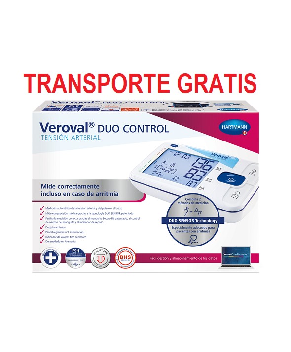 TENSIOMETRO VEROVAL DUO CONTROL TALLA MEDIANA TENSIOMETRO VEROVAL DUO CONTROL TALLA MEDIANA