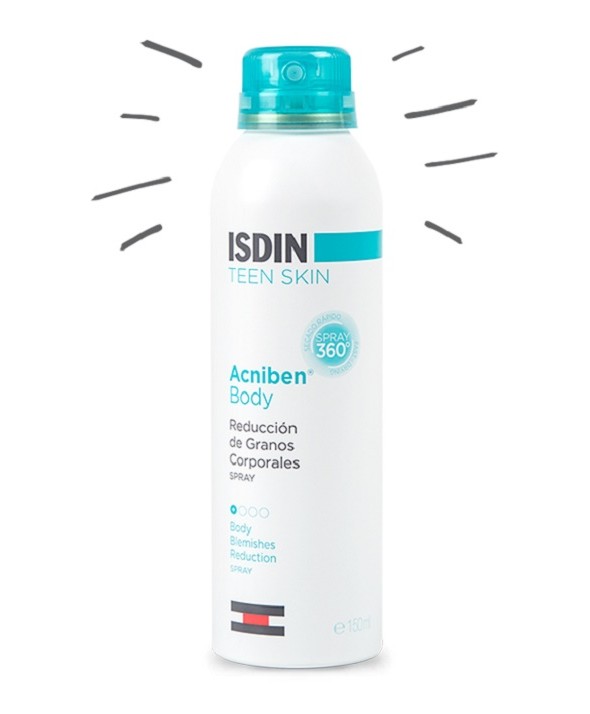 ISDIN TEEN SKIN ACNIBEN BODY SPRAY 150 ML ISDIN TEEN SKIN ACNIBEN BODY SPRAY 150 ML