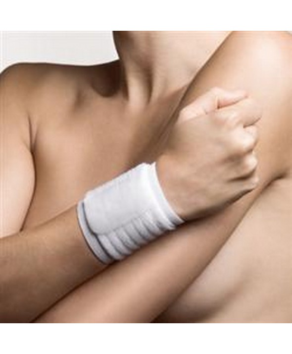 MUÑEQUERA FARMALASTIC INNOVA VELCRO BLANCA T- PE