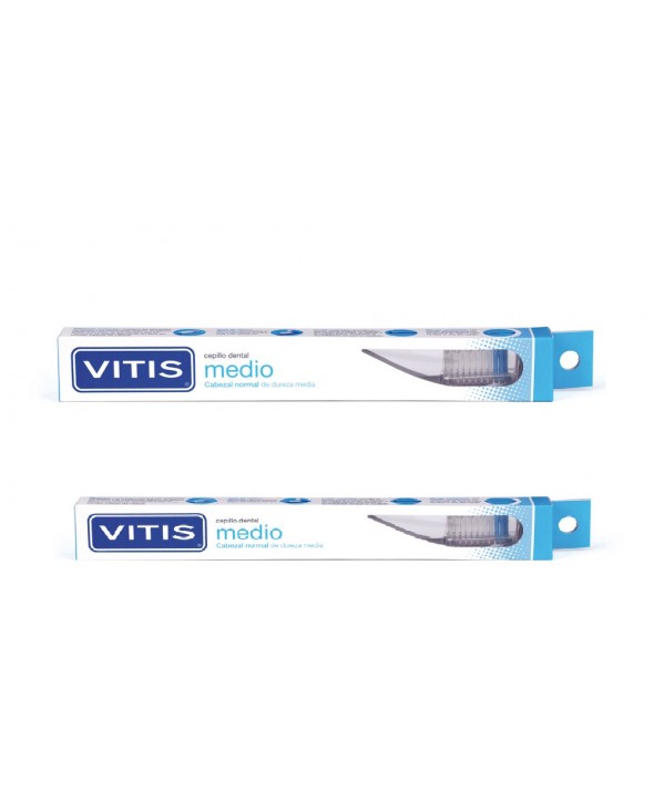 CEPILLO DENTAL ADULTO VITIS MEDIO DUPLO