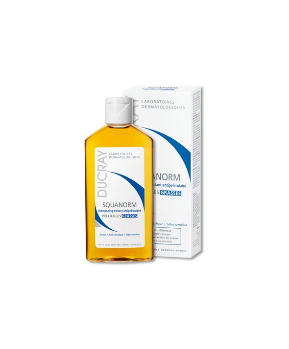 SQUANORM CHAMPU TTE ANTICASPA CASPA GRASA DUCRAY