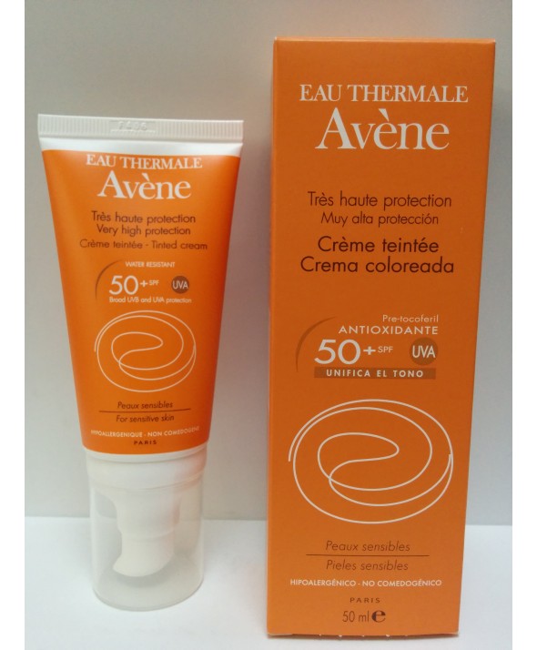 AVENE SPF 50+ CREMA MUY ALTA PROTECCION COLOR 50 ML