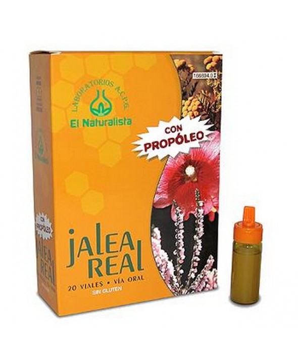 JALEA REAL EL NATURALISTA CON PROPOLIS 20 VIALES