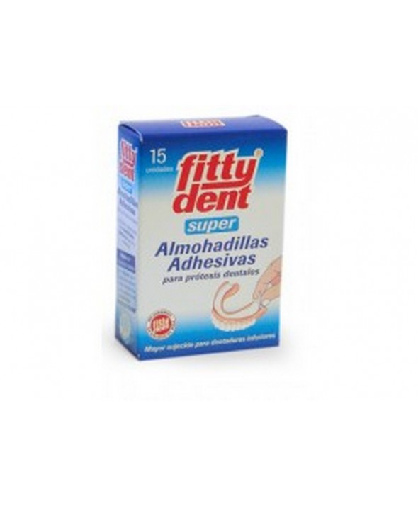 FITTYDENT SUPER ALMOHADILLAS ADHESIVAS PROTESIS