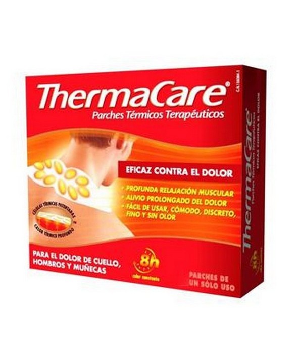 THERMACARE CUELLO HOMBROS Y MUÑECAS PARCHES TERM 6 PARCHES