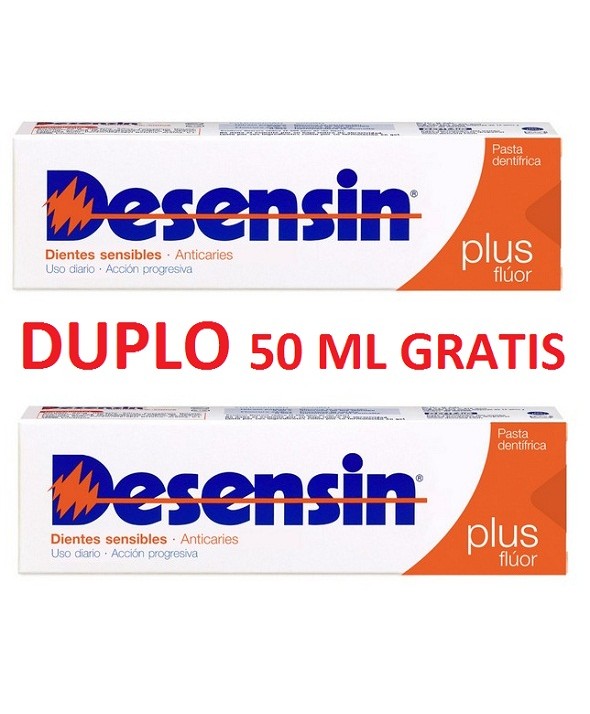 DESENSIN PLUS PASTA DENTIFRICA 125 ML + 25 ML GRATIS