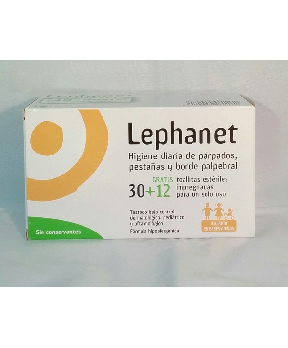 OFTACLEAN TOALLITAS HIGIENE OCULAR 30 UNIDADES